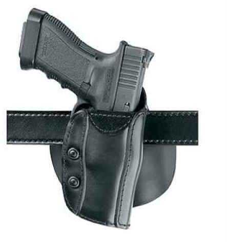 Safariland 568 Holster Right Hand Plain Black for Glock 17/22/21 S&W Sigma/M&P 220 Laminate Belt And Paddle 568-8